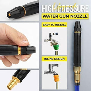 Water Pressure Nozzle Washing Spray Nozzle Gun